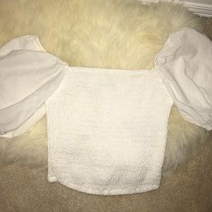 Abercrombie & Fitch white shirt